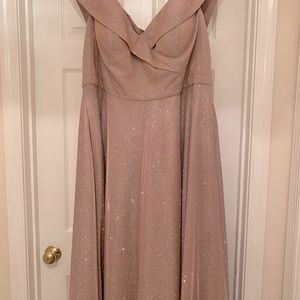 Gorgeous blush sparkly Gown!